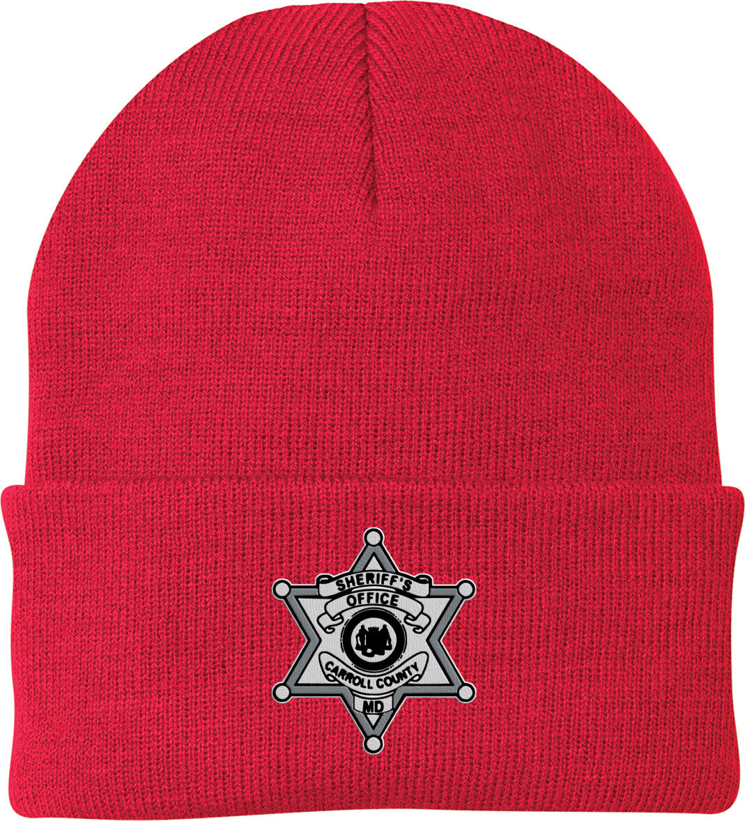 Carroll County Sheriff's Office Embroidered Beanie - CCSBAW