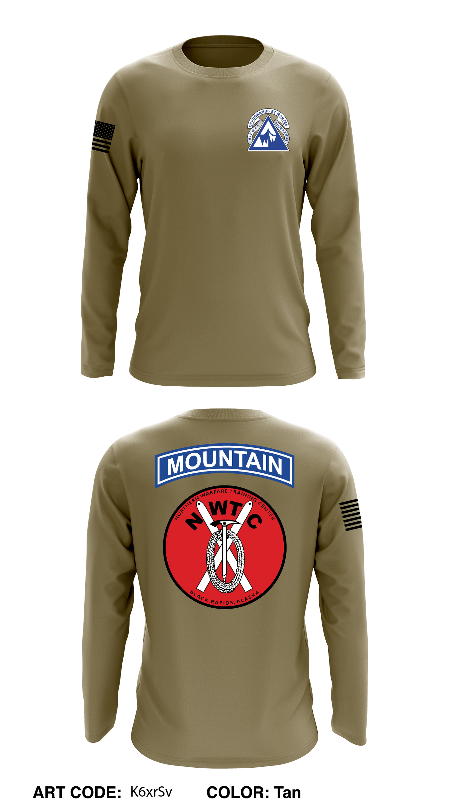 NWTC Store 1 Core Men's LS Performance Tee - K6xrSv