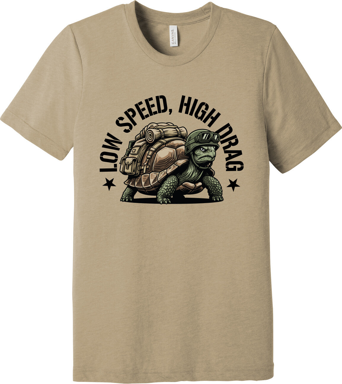 Emblem Comfort Unisex Triblend SS Tee - Low Speed, High Drag