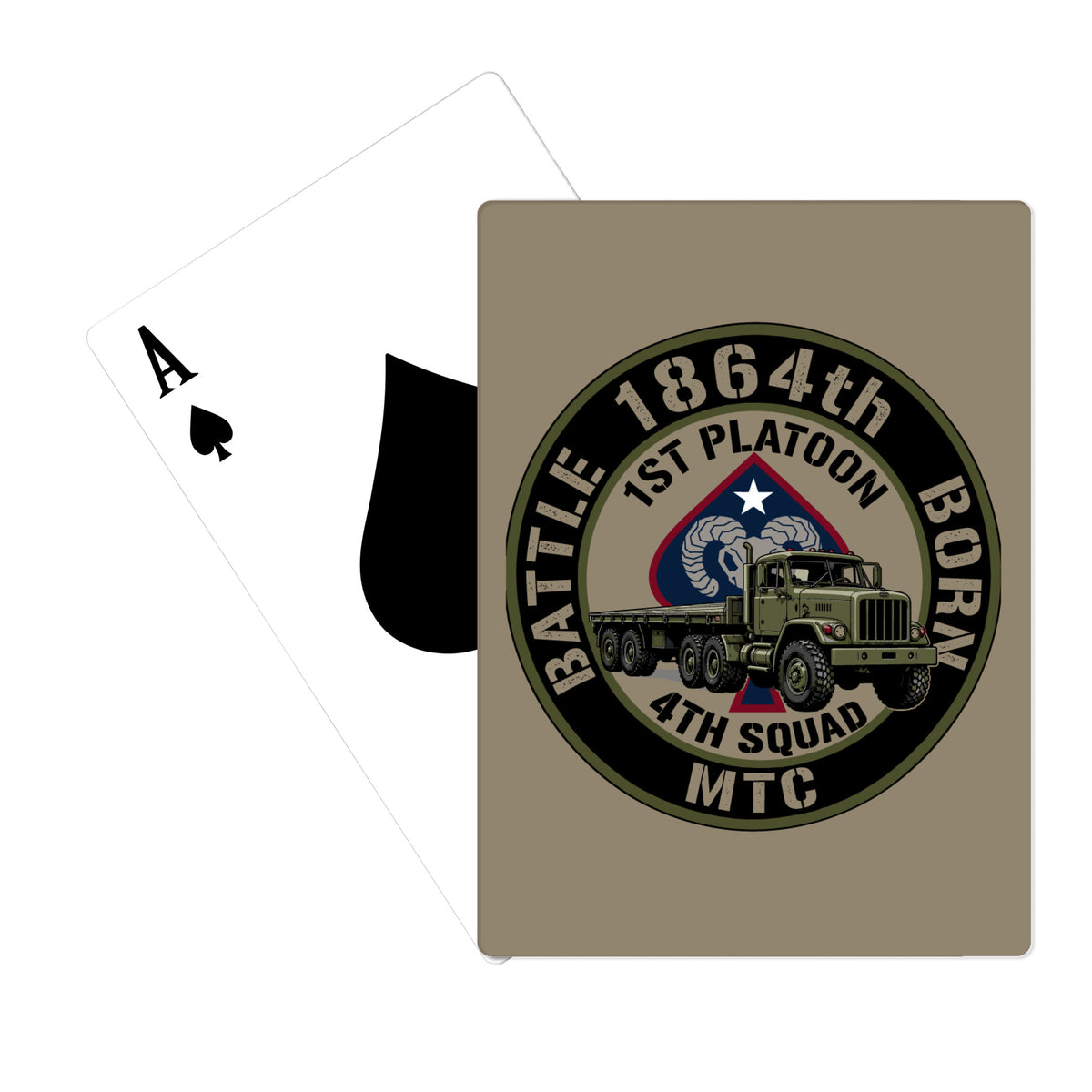 1864th mtc Playing Cards - V7R9eJ