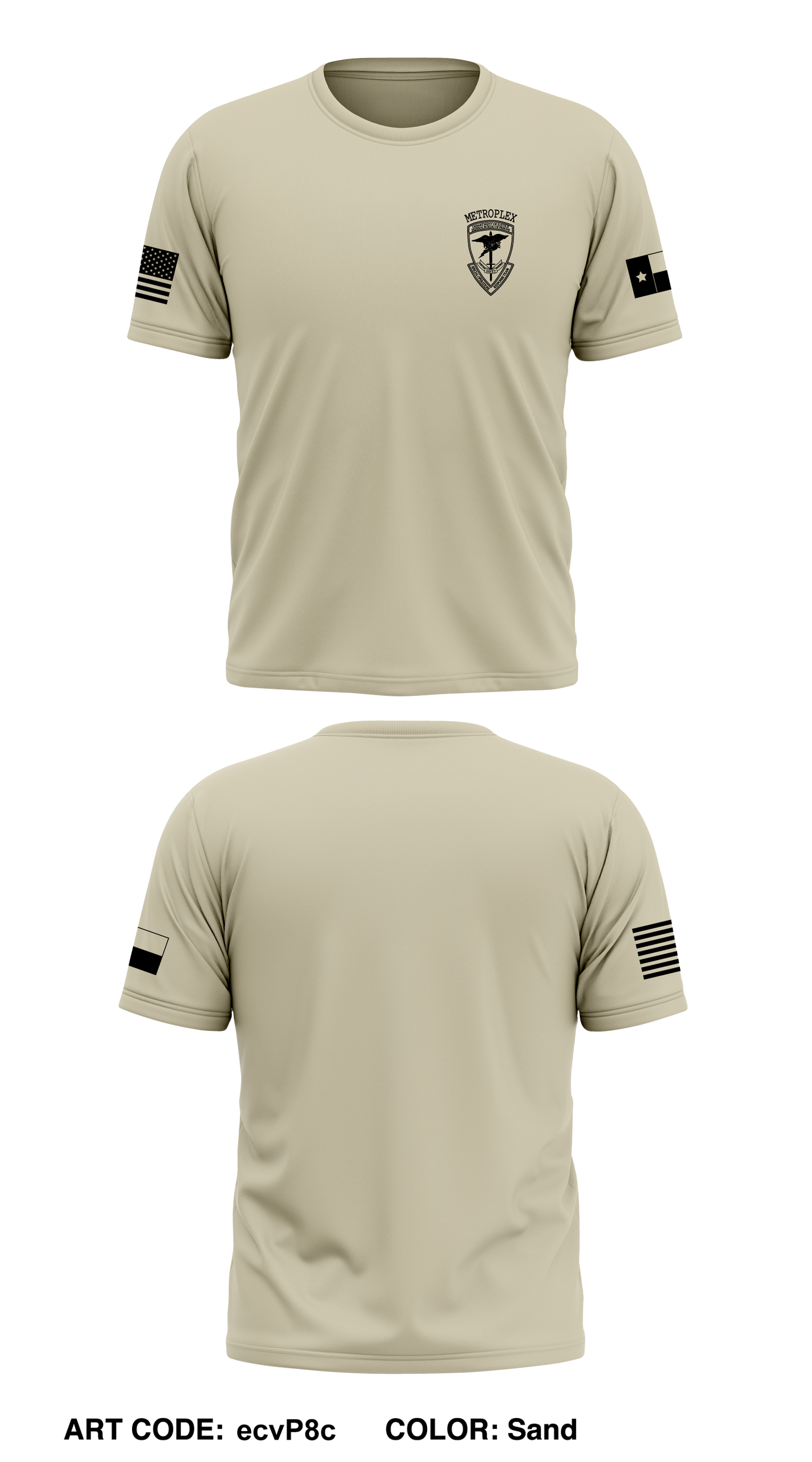 METROPLEX Core Men's SS Performance Tee