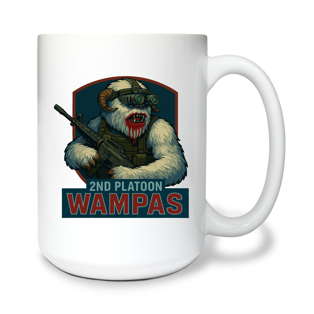 2nd PLT Wampas 15 oz White Ceramic Mug - fTZ9ad
