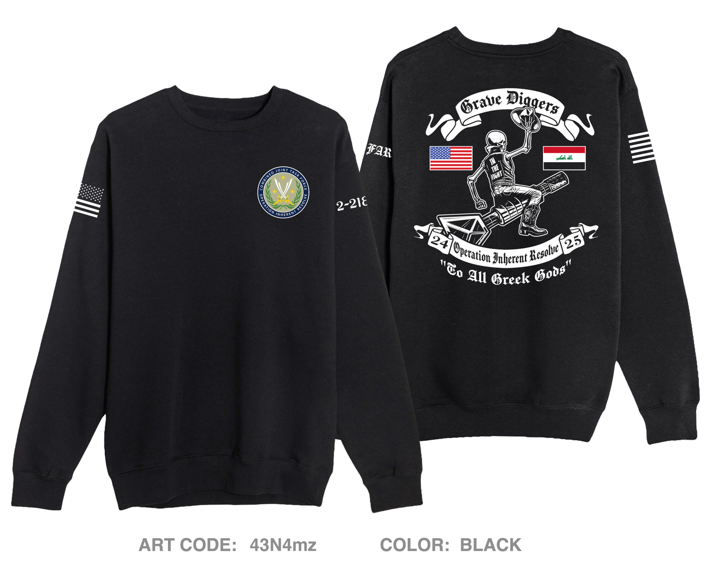 218 FAR Comfort Unisex Crewneck Sweatshirt - 43N4mz
