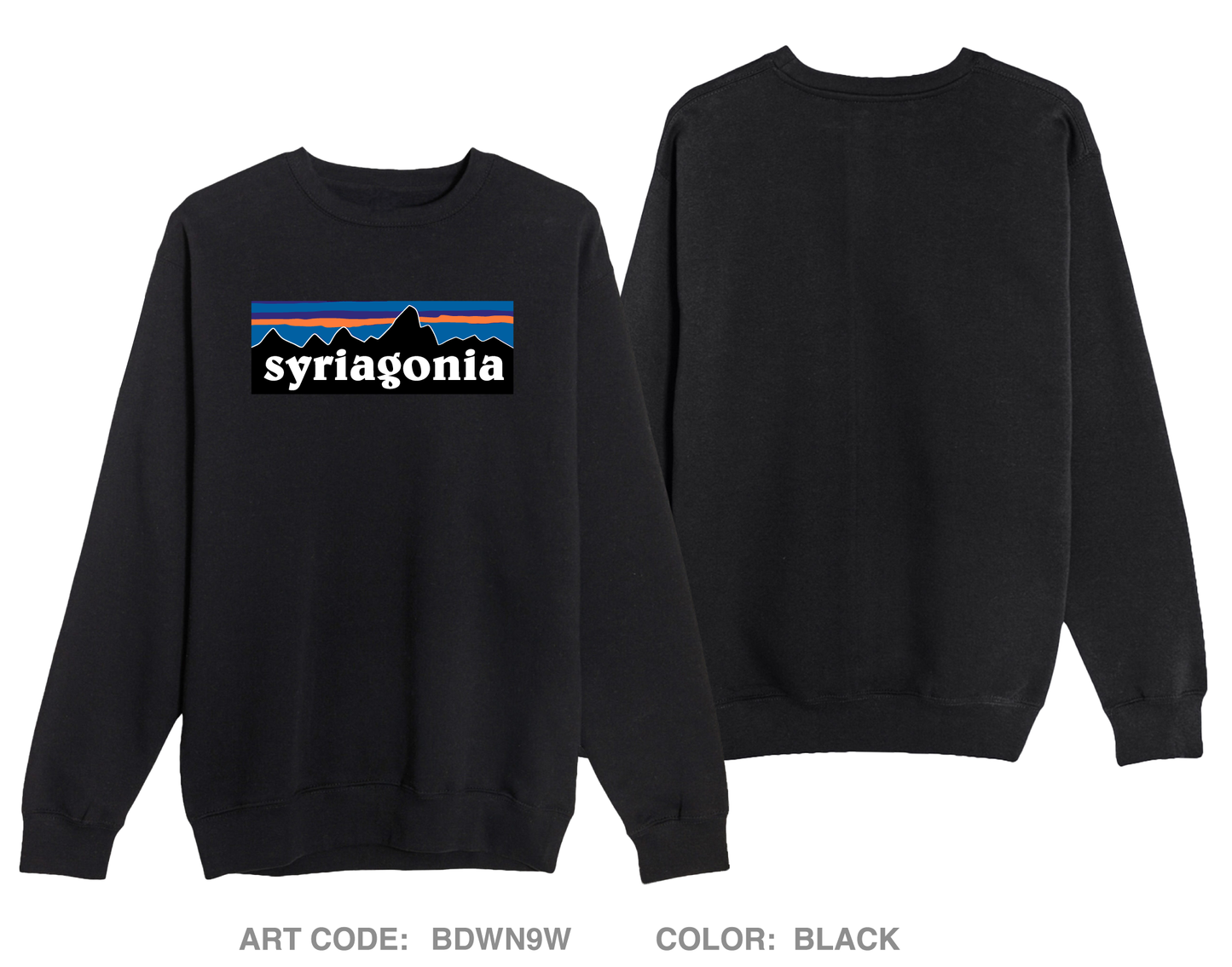 B Battery 2-218th FA Comfort Unisex Crewneck Sweatshirt - BDWN9W