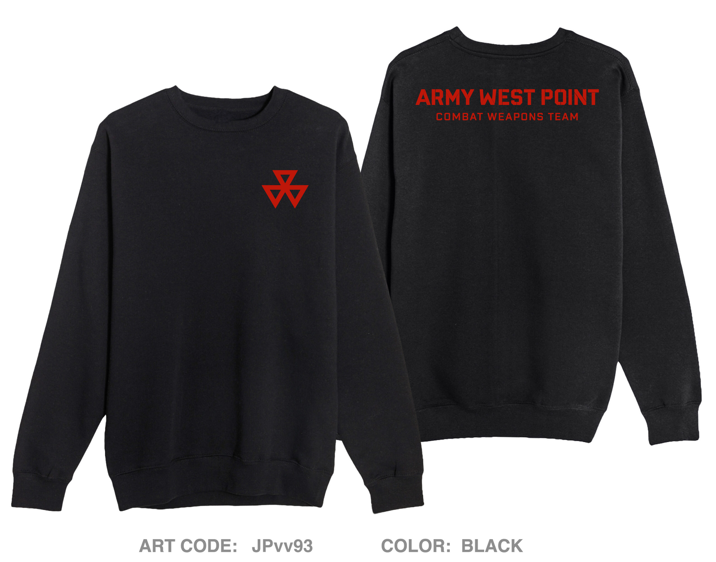 USMA Combat Weapons Team Comfort Unisex Crewneck Sweatshirt - JPvv93