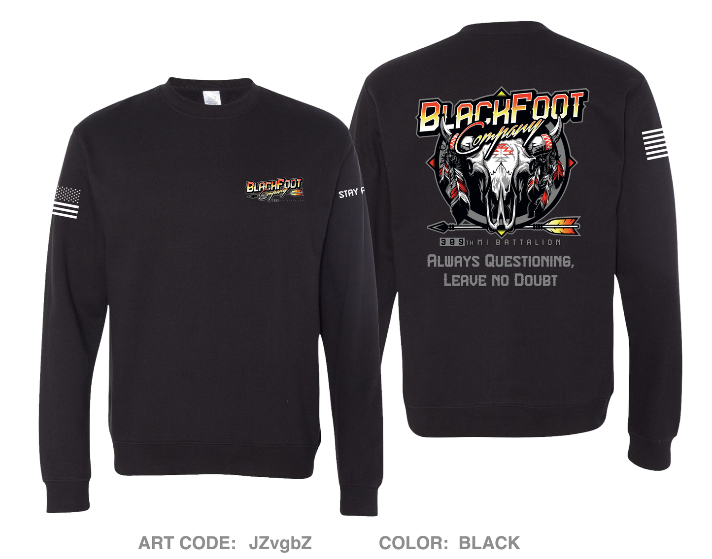B Co 309th MI BN Comfort Unisex Crewneck Sweatshirt - JZvgbZ