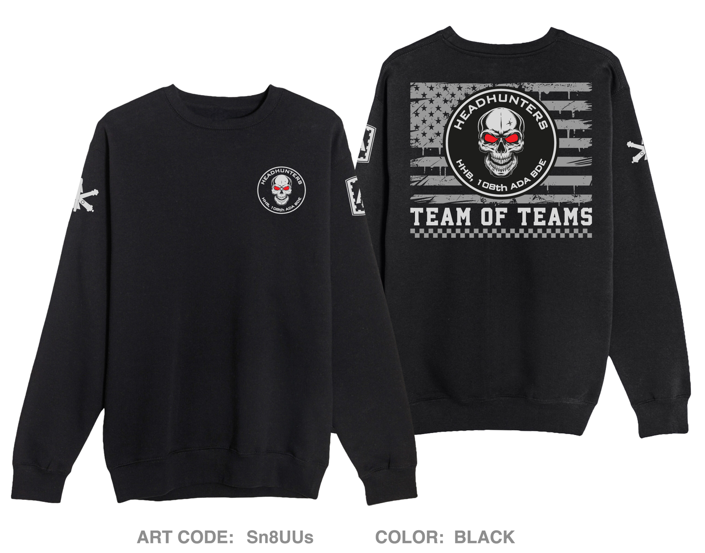 HHB,108th ADA Comfort Unisex Crewneck Sweatshirt - Sn8UUs