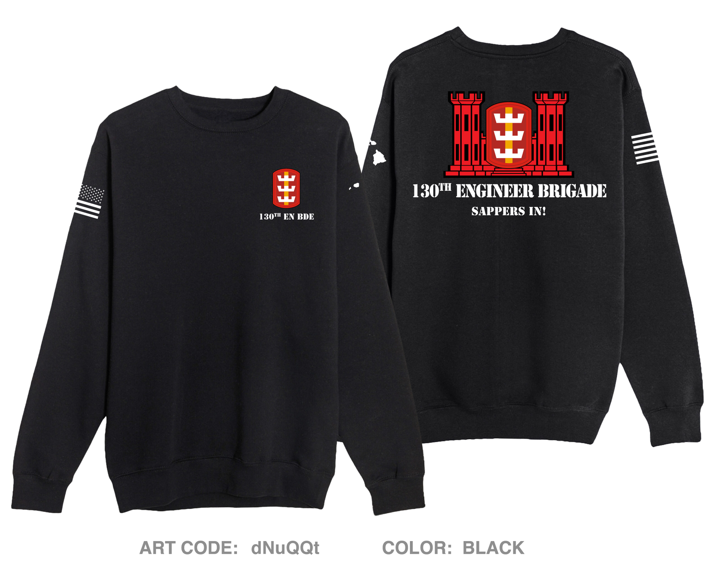 130th EN BDE, 8TSC Comfort Unisex Crewneck Sweatshirt - dNuQQt