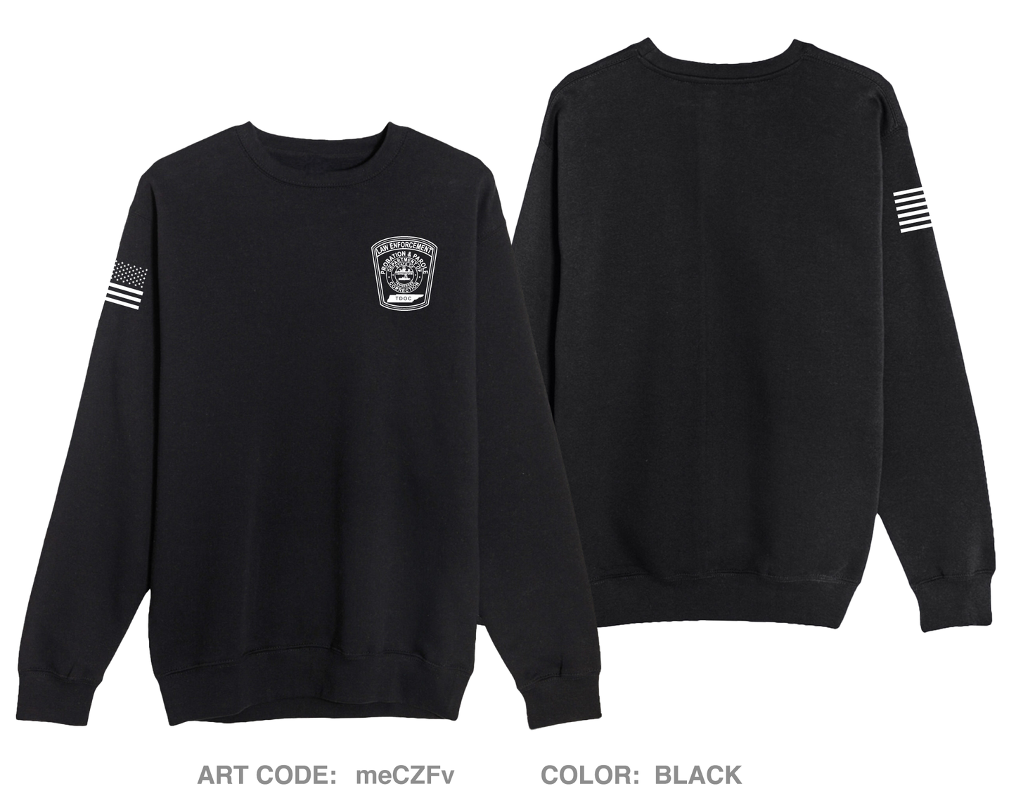 TDOC Comfort Unisex Crewneck Sweatshirt - meCZFv