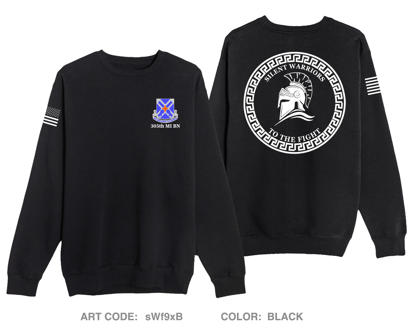 305th MI BN Comfort Unisex Crewneck Sweatshirt - sWf9xB