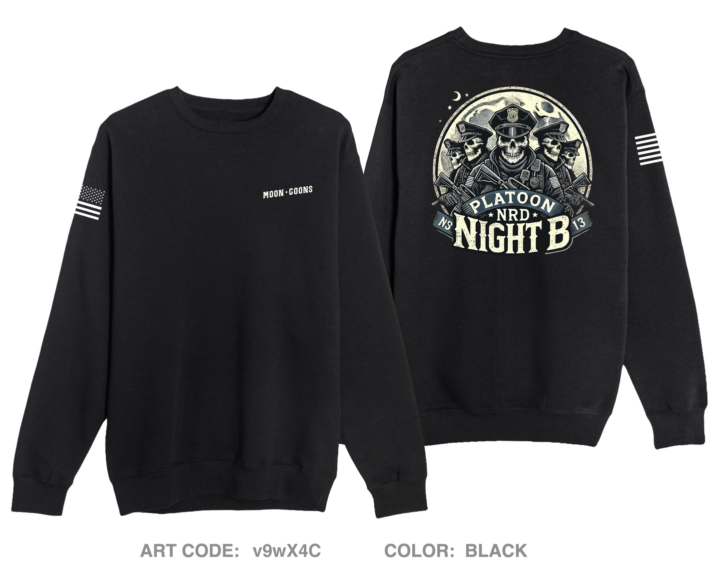 Moon goons Comfort Unisex Crewneck Sweatshirt - v9wx4c