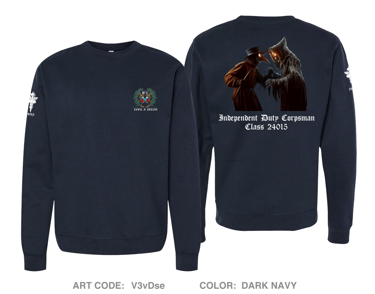 Surface Warfare Medical Institute Fundraising Collection Comfort Unisex Crewneck Sweatshirt - V3vDse
