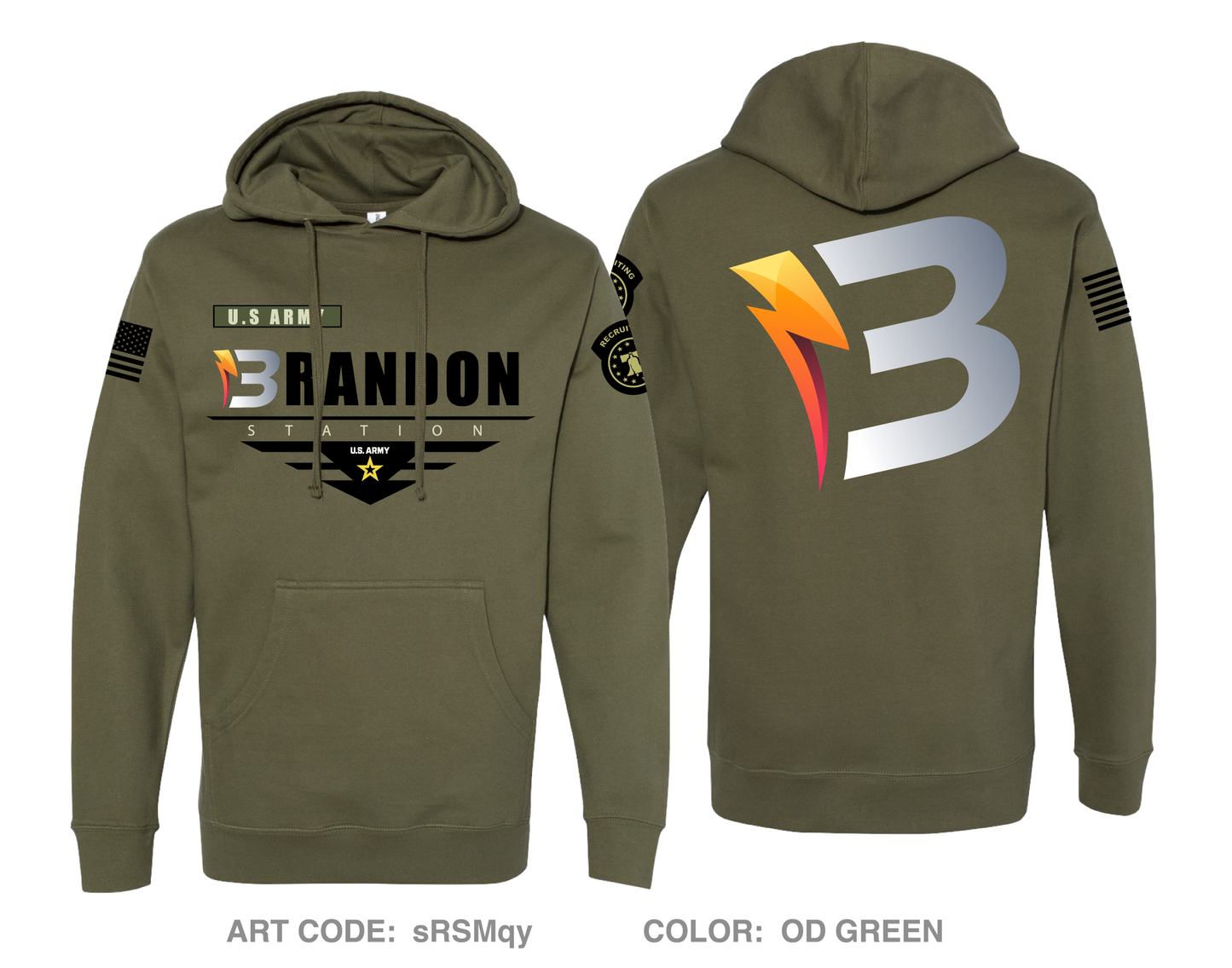 Brandon Station Comfort Unisex Hooded Sweatshirt - sRSMqy