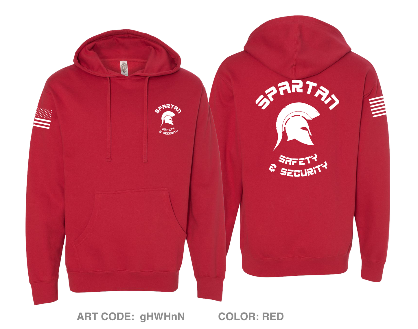 Spartan Safety & Security STORE 1 Comfort Unisex Hooded Sweatshirt - gHWHnN
