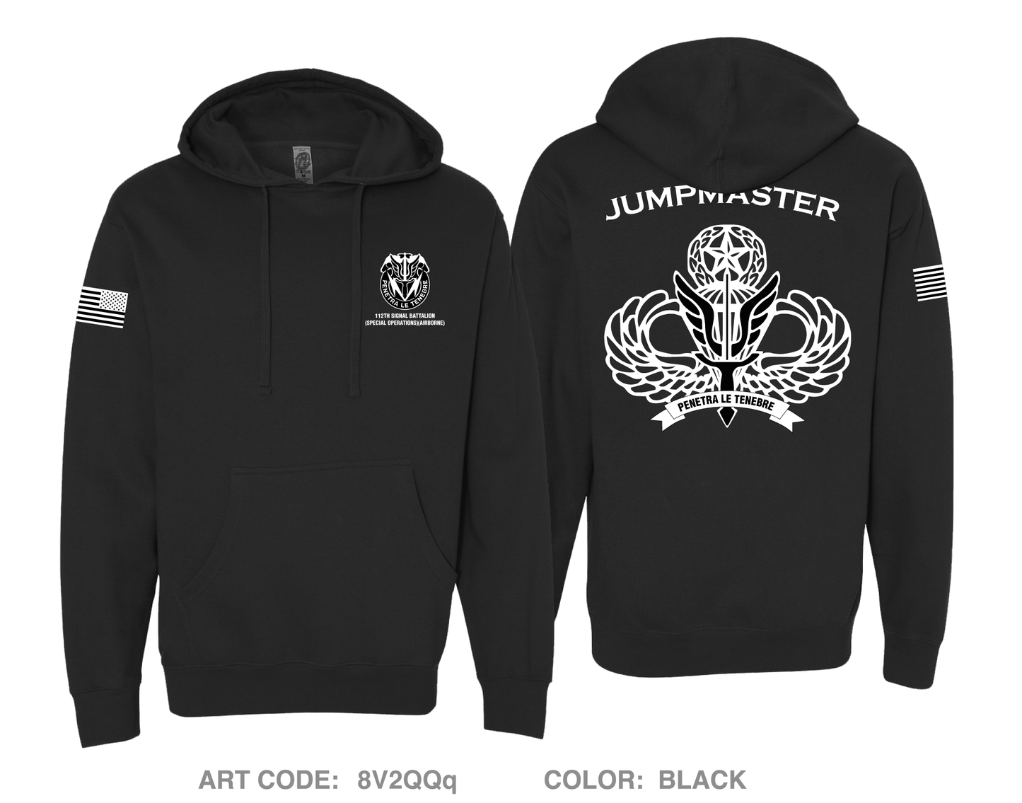 112th SIG BN Comfort Unisex Hooded Sweatshirt - 8V2QQq