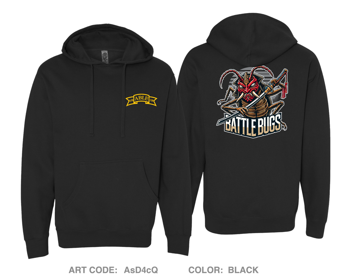 1st platoon, 2nd squad, A co, 1-36 IN Comfort Unisex Hooded Sweatshirt - AsD4cQ