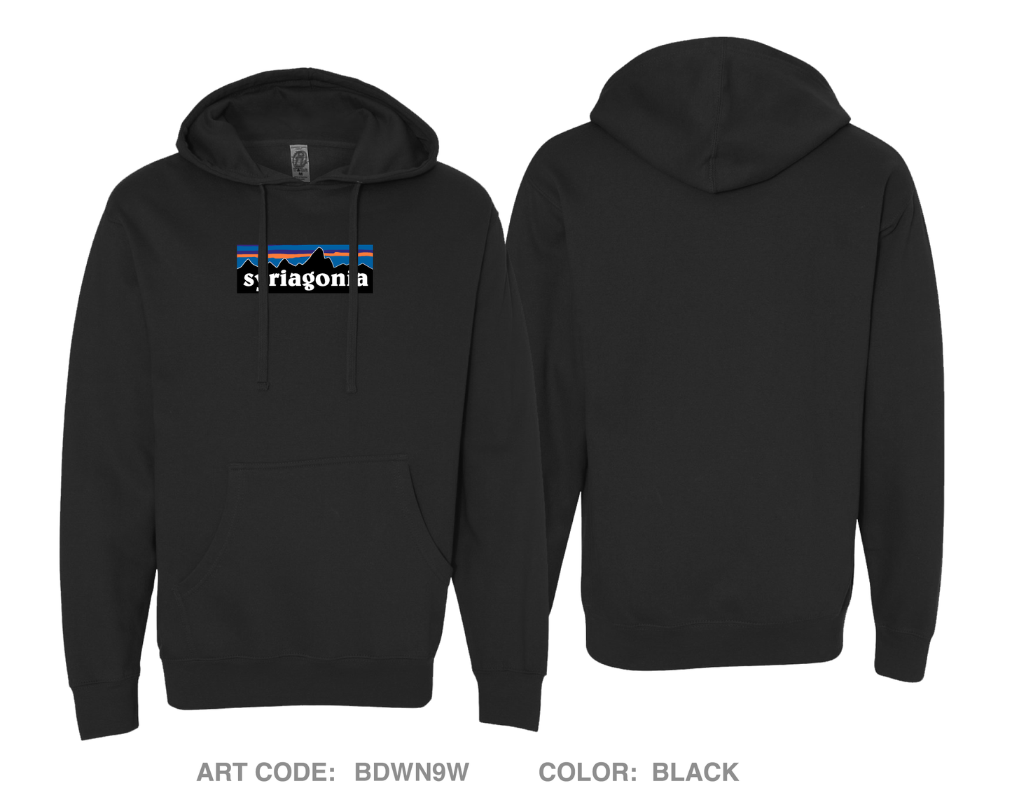 B Battery 2-218th FA Comfort Unisex Hooded Sweatshirt - BDWN9W