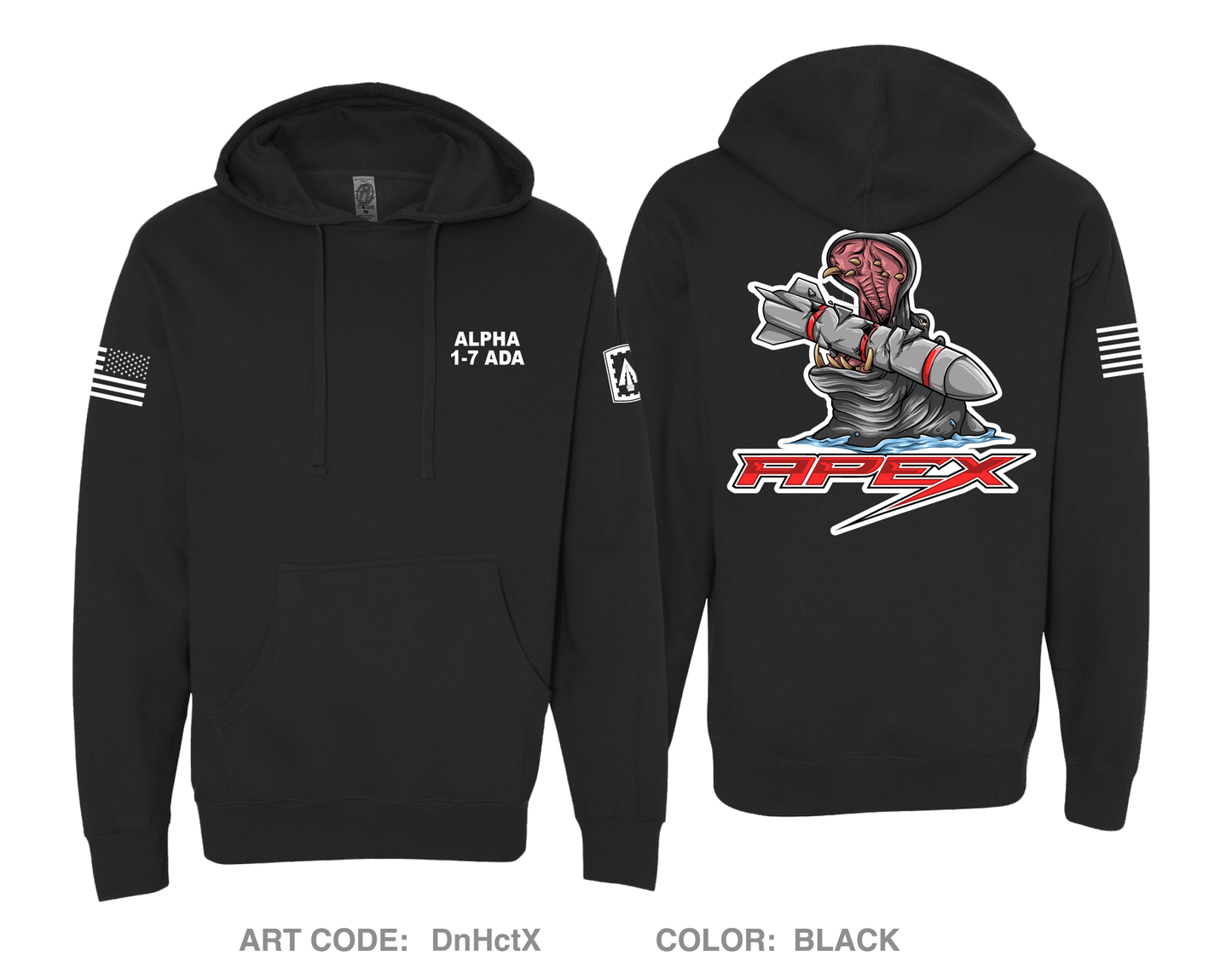 A/1-7 ADA BN Comfort Unisex Hooded Sweatshirt - DnHctX