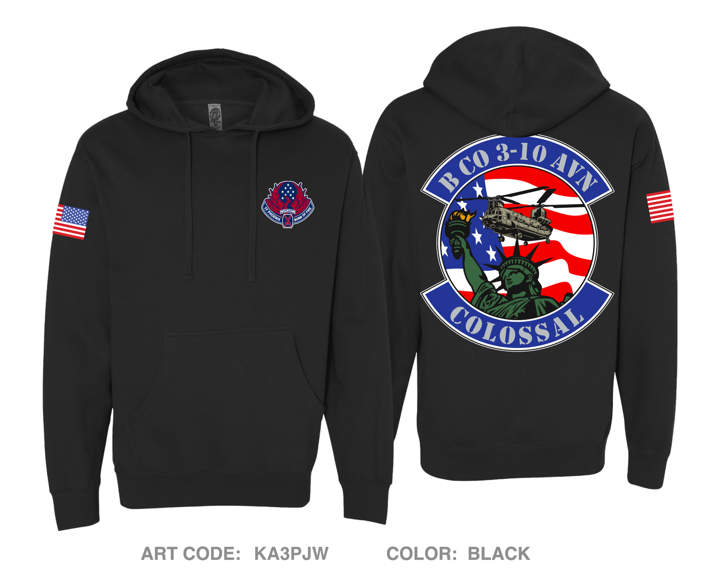 B-Co 3-10 Colossal Comfort Unisex Hooded Sweatshirt - KA3PJW