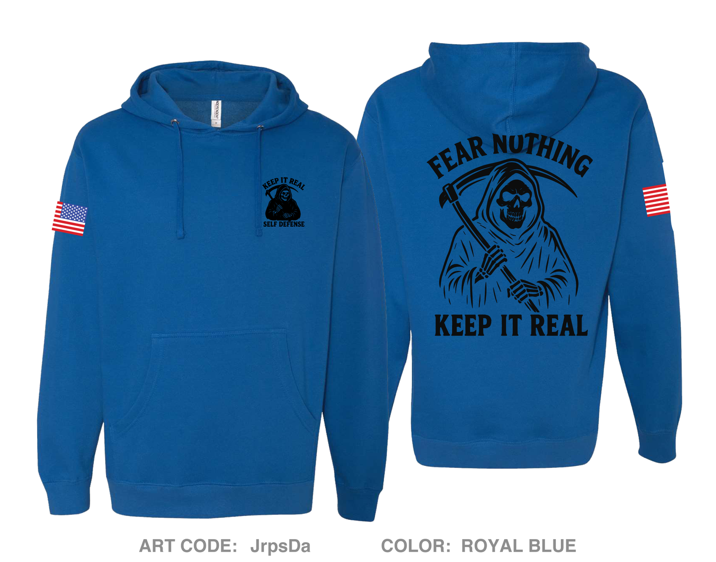 Keep It Real Self Defense Comfort Unisex Hooded Sweatshirt - JrpsDa