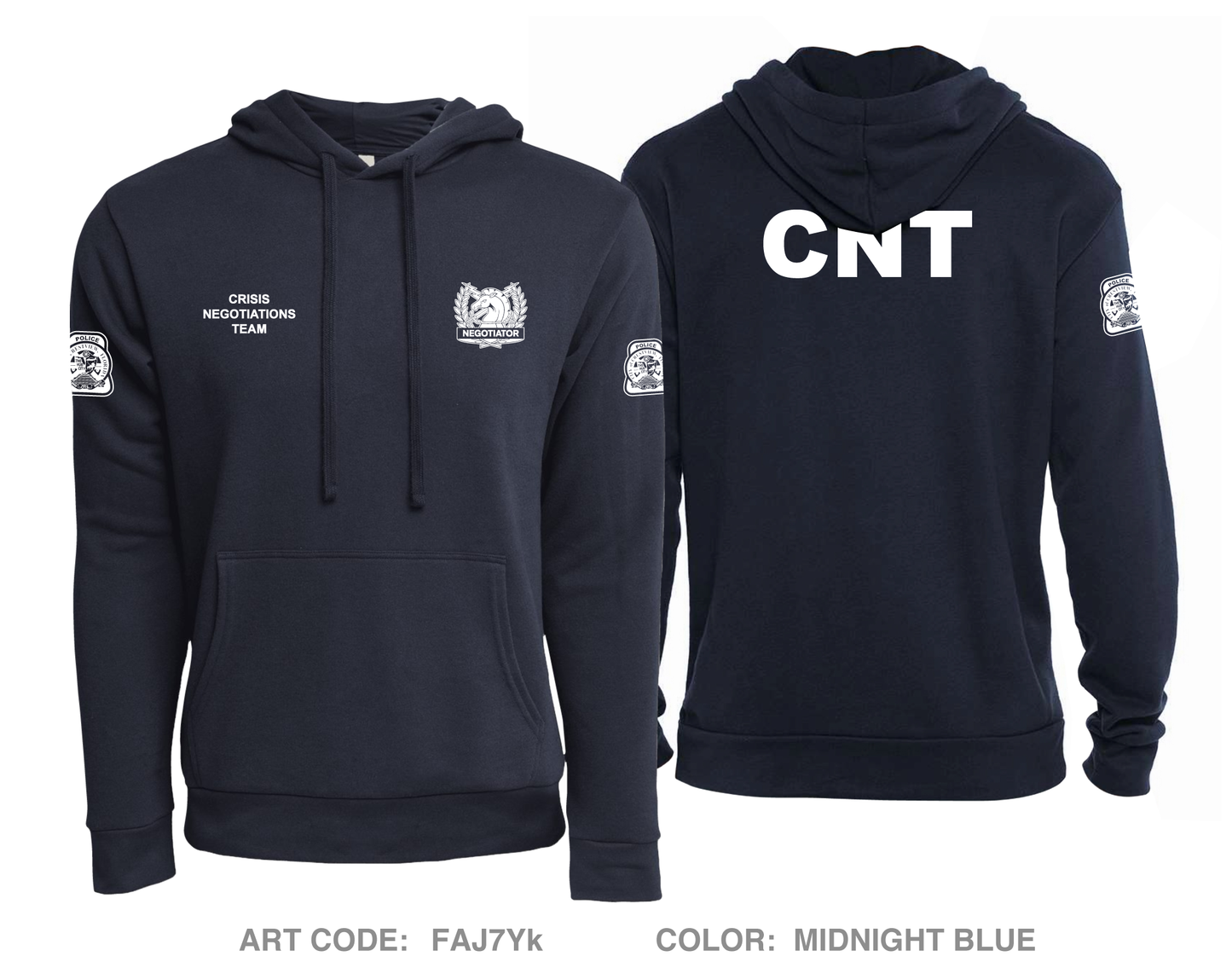 Crisis Negotiations Team Comfort Unisex Hooded Sweatshirt - FAJ7Yk
