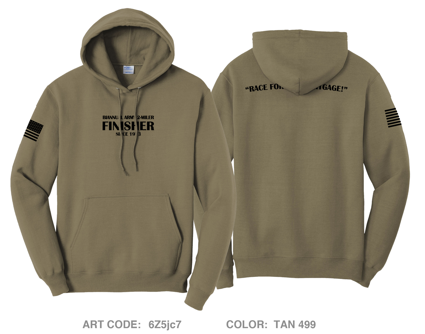 Race for the Mortgage Comfort Unisex Hooded Sweatshirt - 6Z5jc7