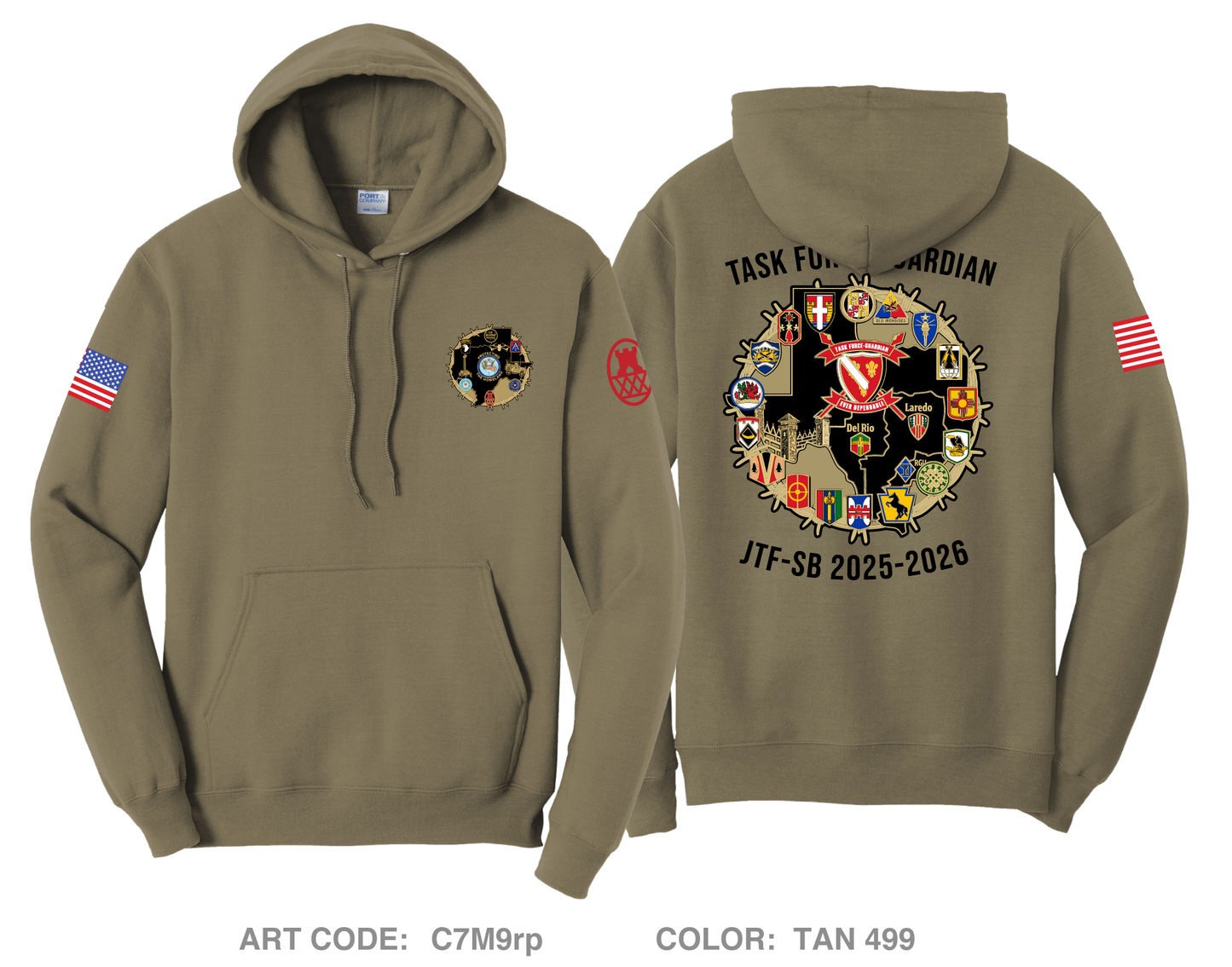 The 130th Maneuver Enhancement Brigade Comfort Unisex Hooded Sweatshirt - C7M9rp