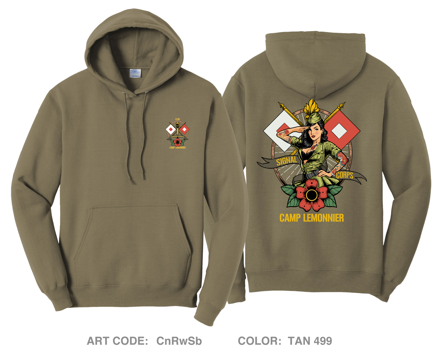 234th Comfort Unisex Hooded Sweatshirt - CnRwSb