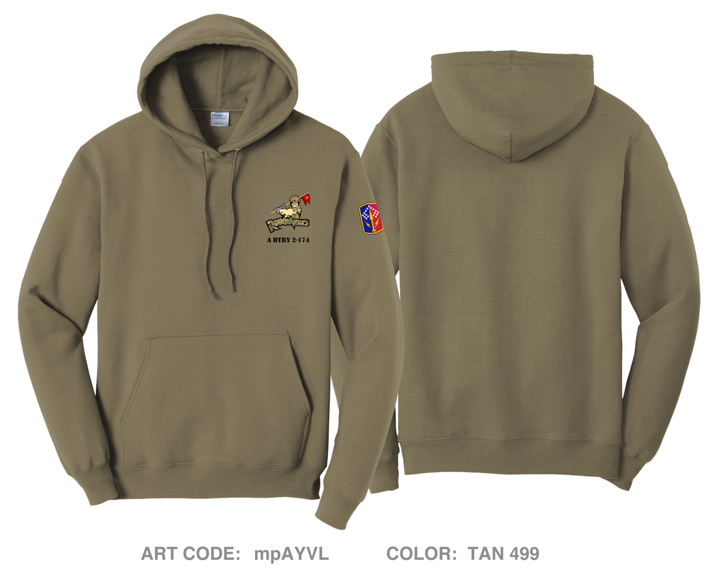 2-174 ADA Fundraising Collection Comfort Unisex Hooded Sweatshirt - mpAYVL