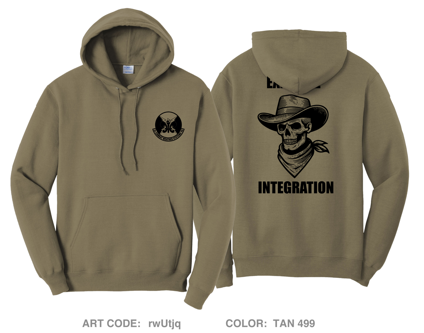 2d Combat Weather Systems Squadron Exercise Integration Fundraising Collection Comfort Unisex Hooded Sweatshirt - rwUtjq