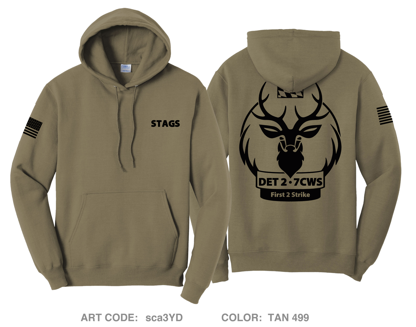 7th Combat Weather Squadron Comfort Unisex Hooded Sweatshirt - sca3YD