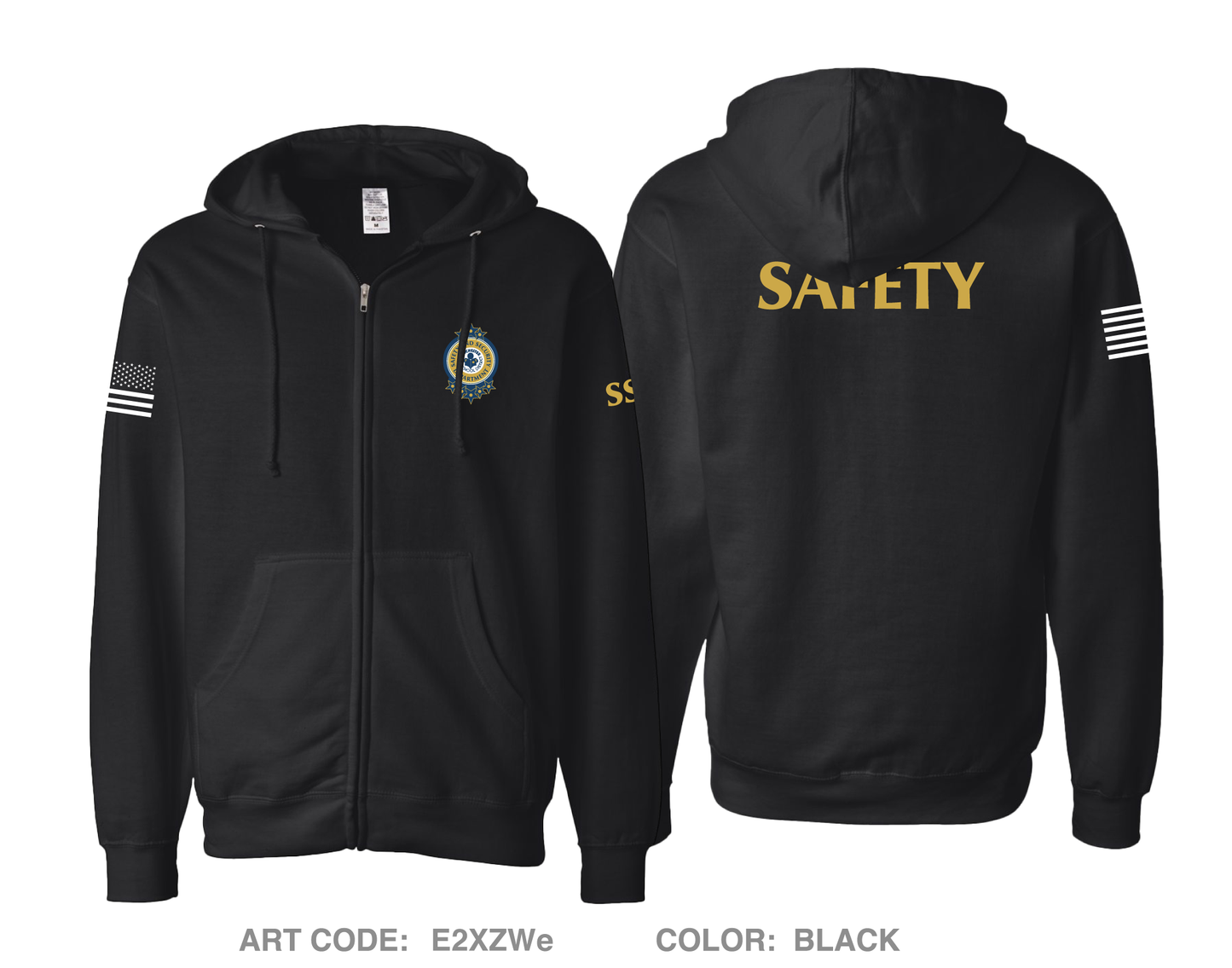 Blesses Fundraising Collection Comfort Unisex Cotton Blend Full-Zip Hooded Sweatshirt - E2XZWe