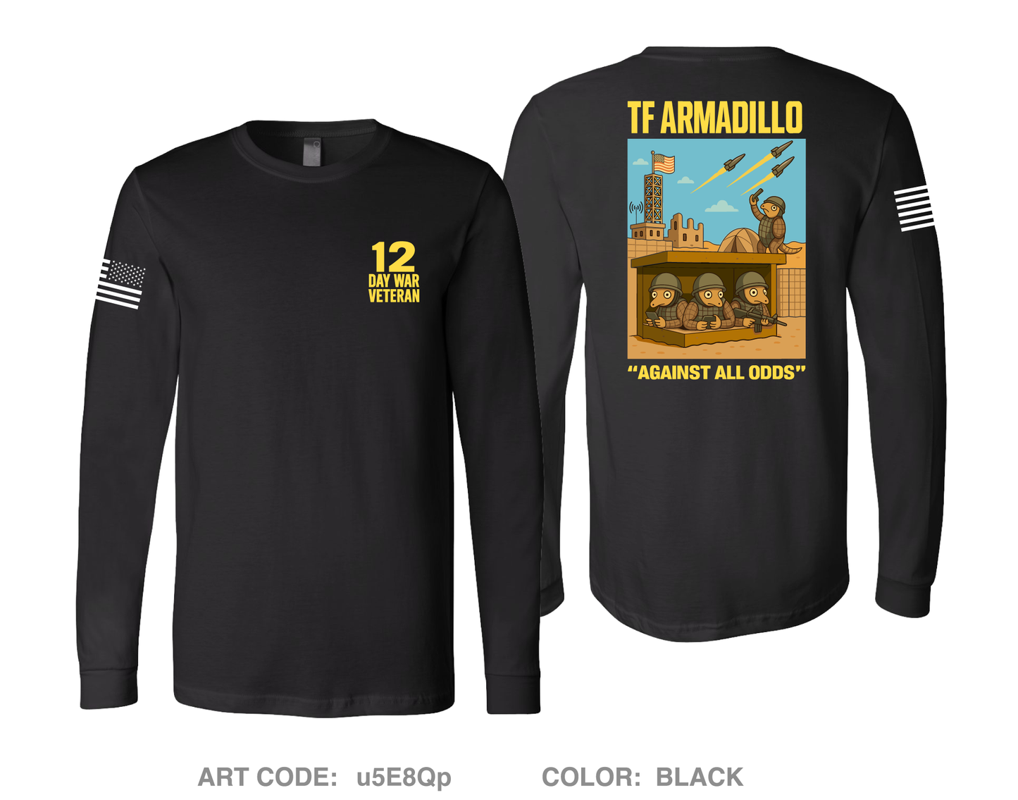 TF ARMADILLO Comfort Unisex Cotton LS Tee - u5E8Qp