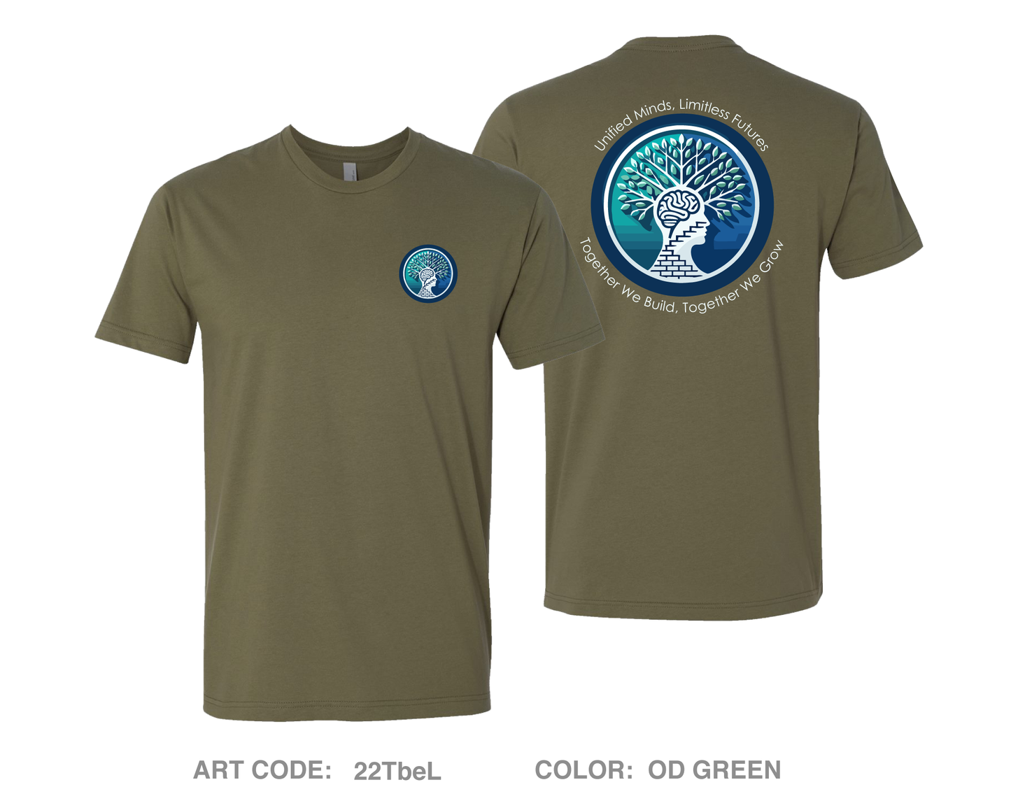 2025 Equal Opportunity Worldwide Comfort Unisex Cotton SS Tee - 22TbeL