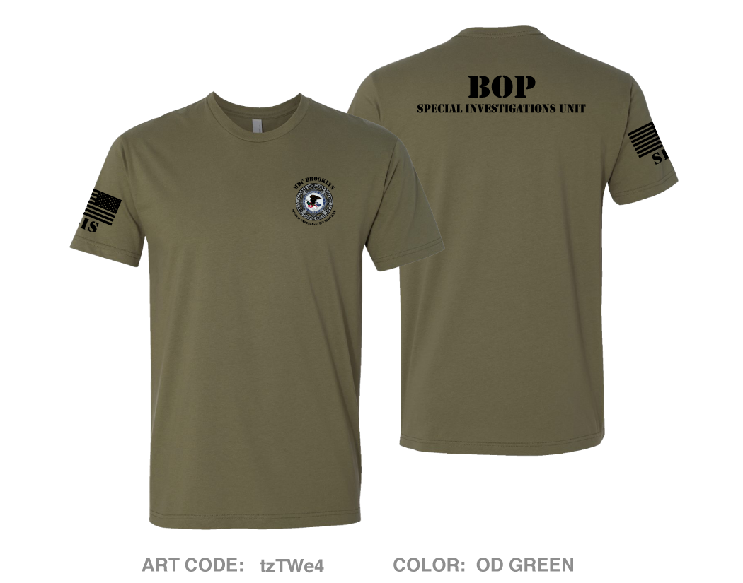 SPECIAL INVESTIGATION SERVICES Comfort Unisex Cotton SS Tee - tzTWe4