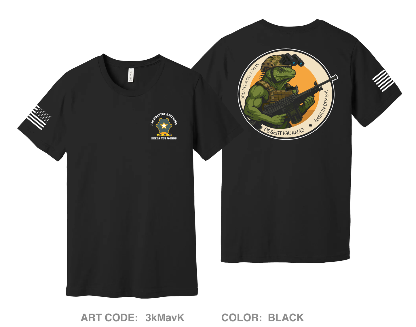 3rd PLT A CO 1-36 IN BN Comfort Unisex Cotton SS Tee - 3kMavK