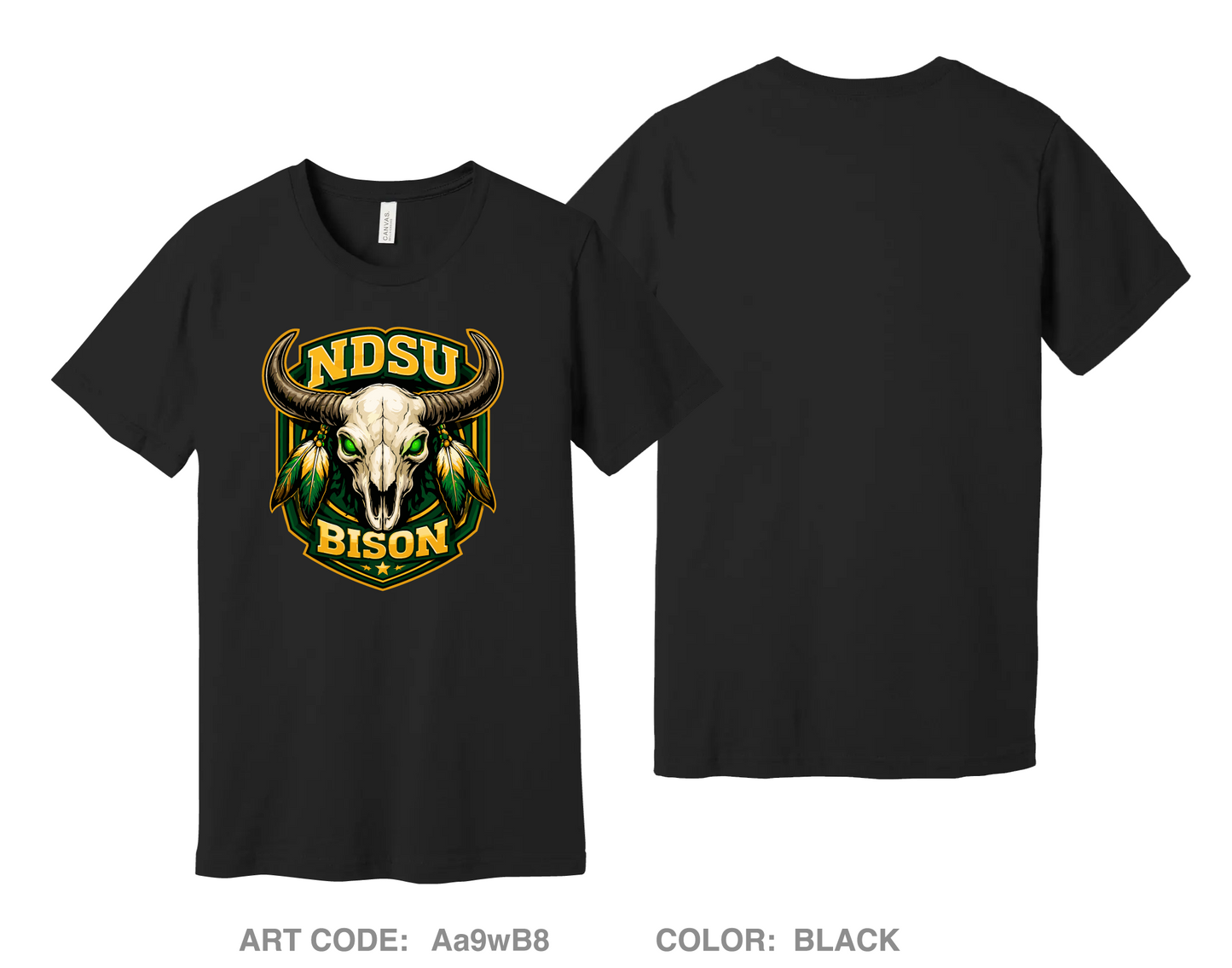 Bison Comfort Unisex Cotton SS Tee - Aa9wB8