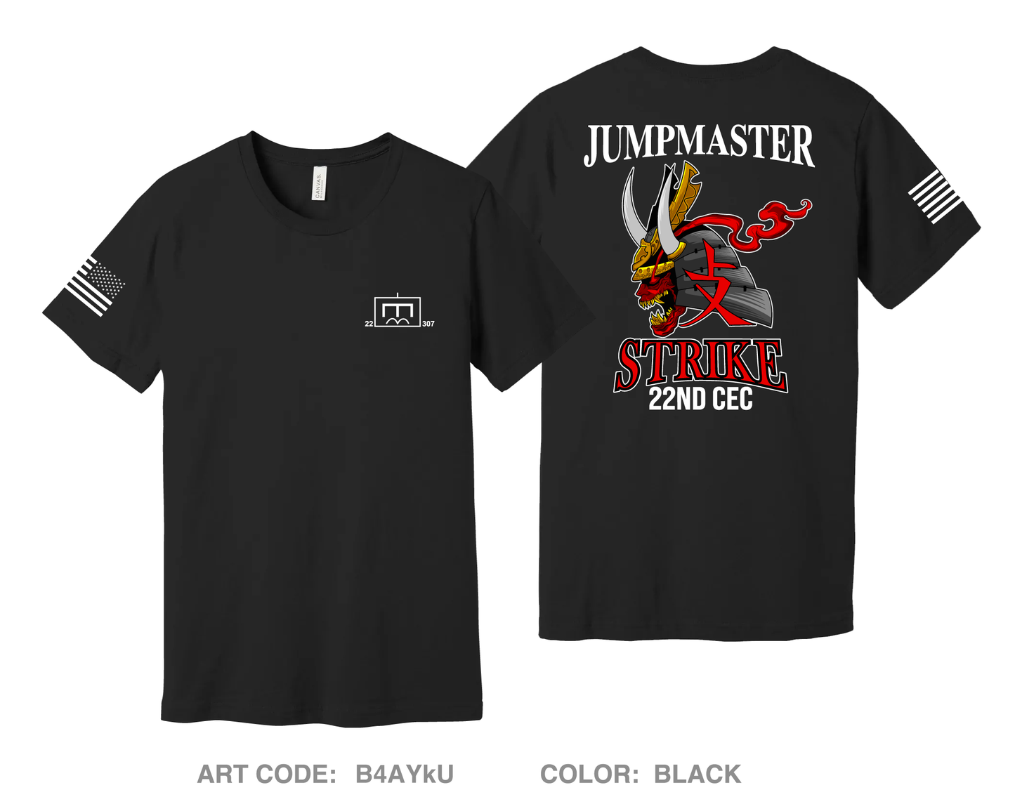 22nd CEC, 307th DEB Comfort Unisex Cotton SS Tee - B4AYkU