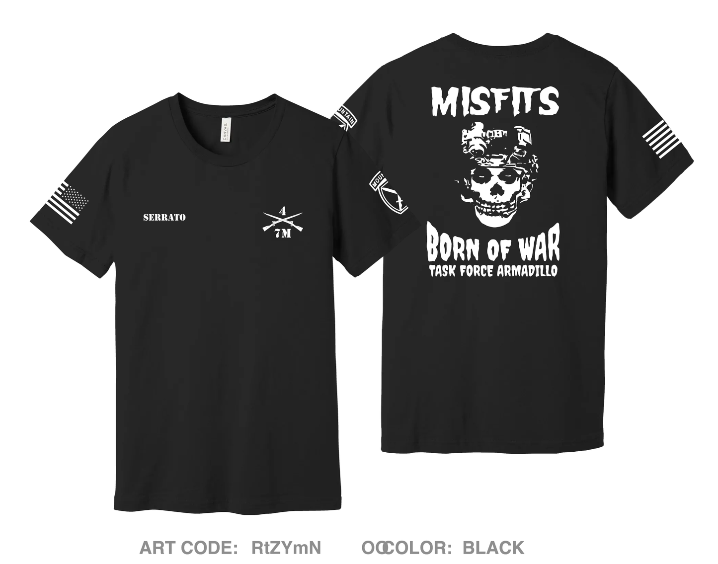 4th Platoon A-CO 1-32 Comfort Unisex Cotton SS Tee - RtZYmN