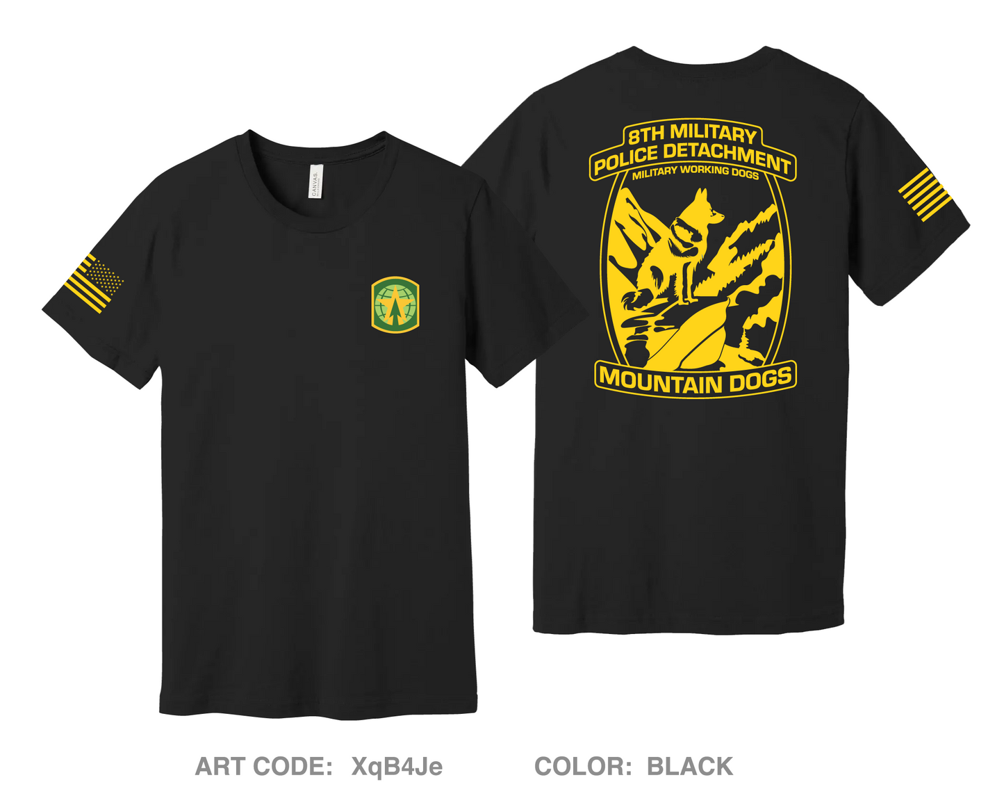 Mountain Dogs Comfort Unisex Cotton SS Tee - XqB4Je