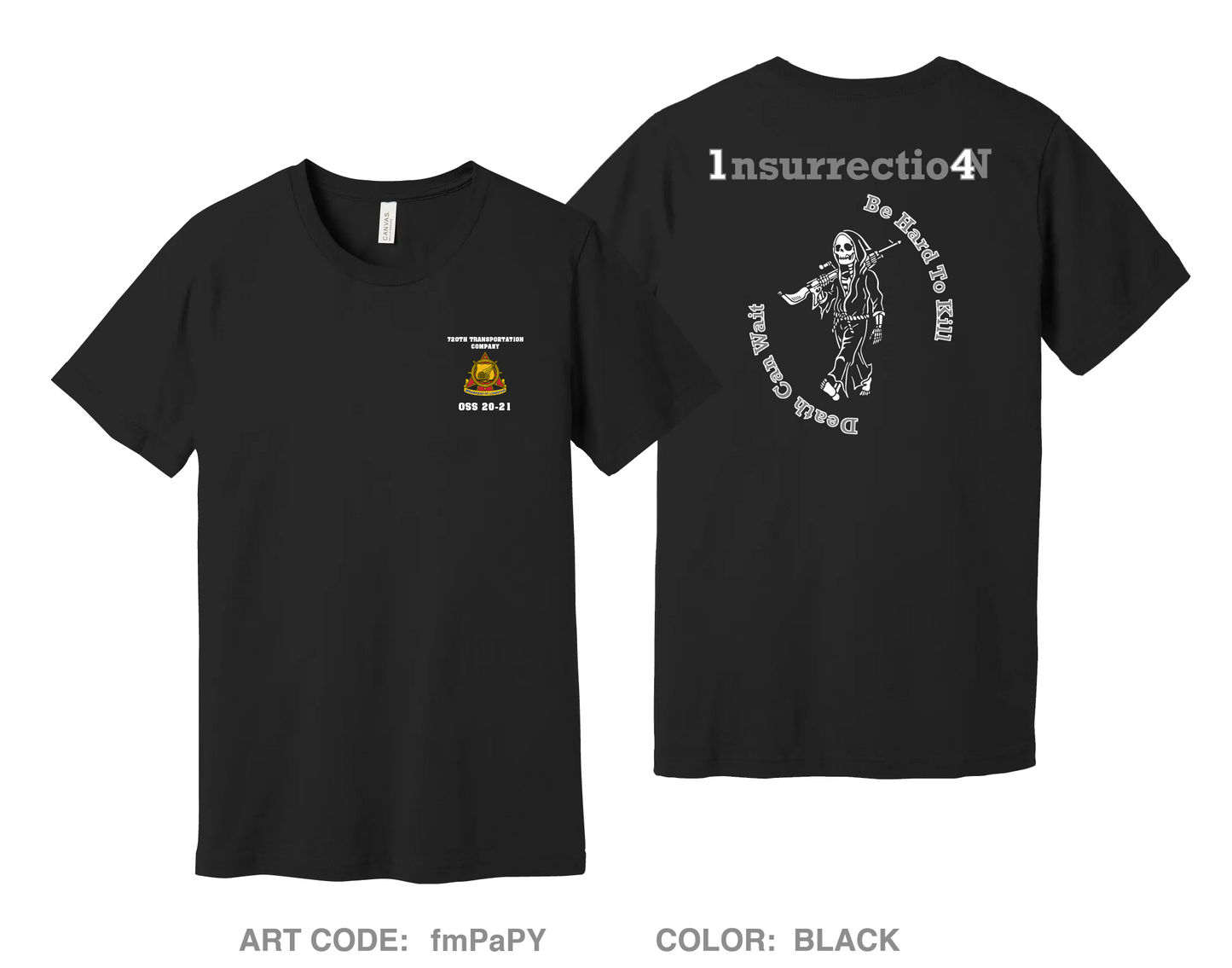720th tc oss Comfort Unisex Cotton SS Tee - fmPaPY