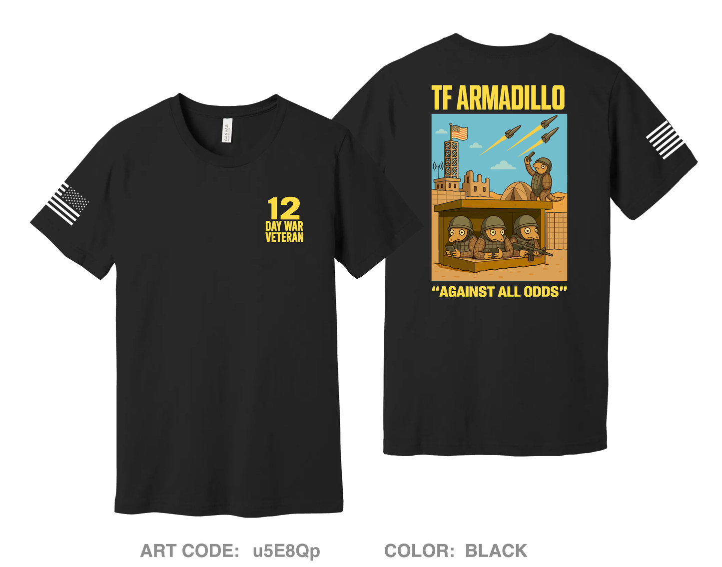 TF ARMADILLO Comfort Unisex Cotton SS Tee - u5E8Qp