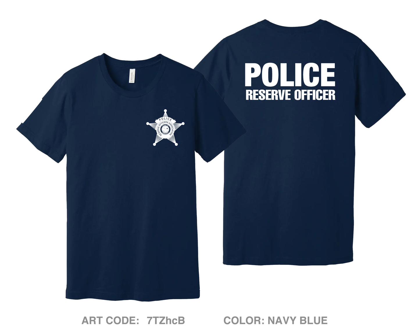 Minnesota Police Reserve Officers Association Comfort Unisex Cotton SS Tee - 7TZhcB