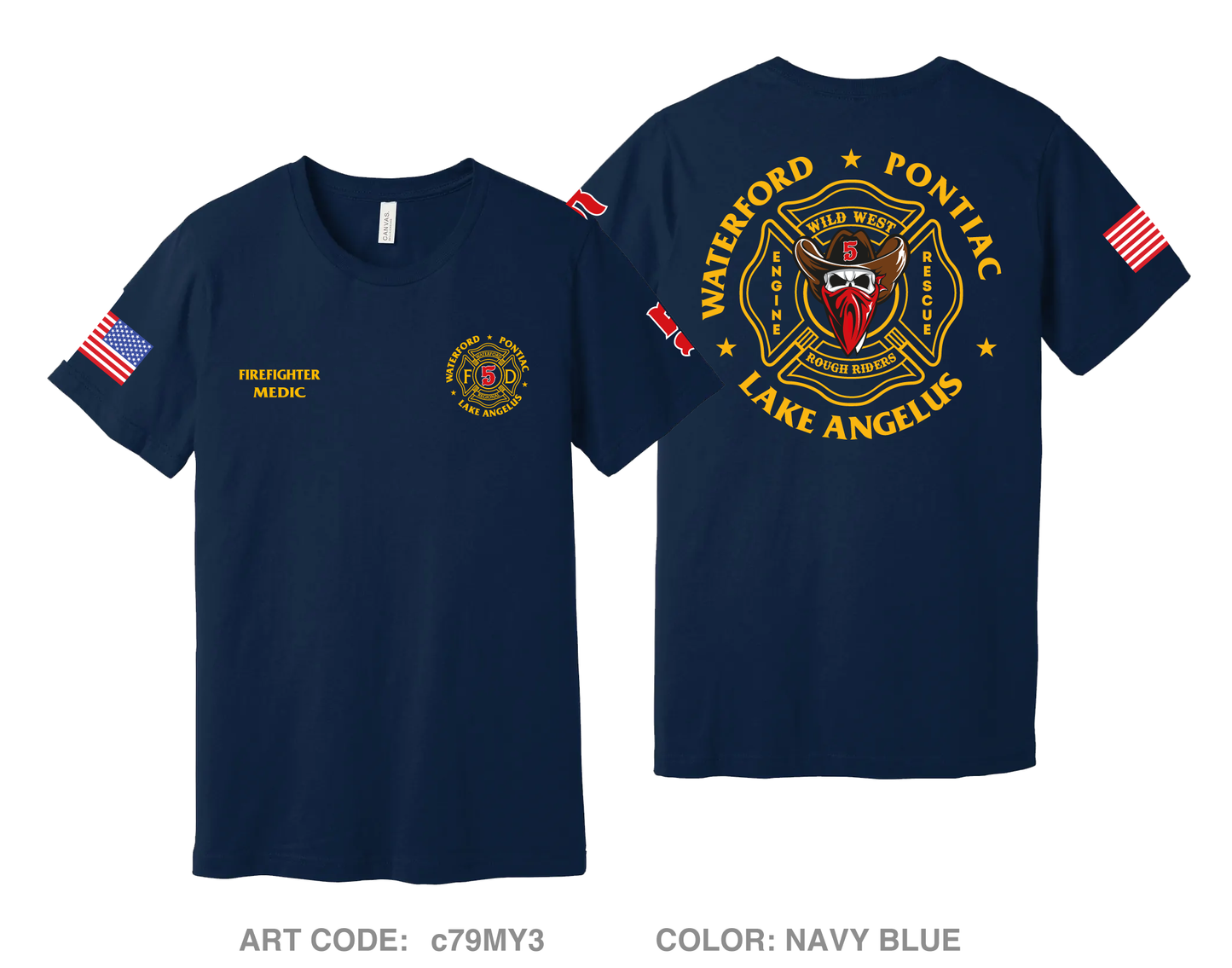 Station 5 Comfort Unisex Cotton SS Tee - c79MY3