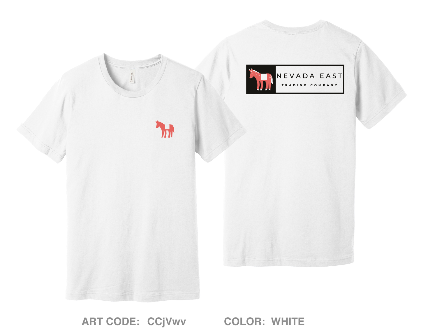 Nevada East Trading Company Comfort Unisex Cotton SS Tee - CCjVwv