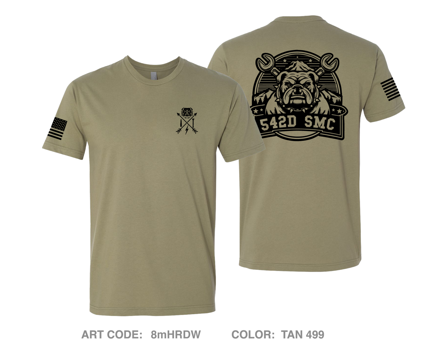542d SMC Fundraising Collection Comfort Unisex Cotton SS Tee - 8mHRDW