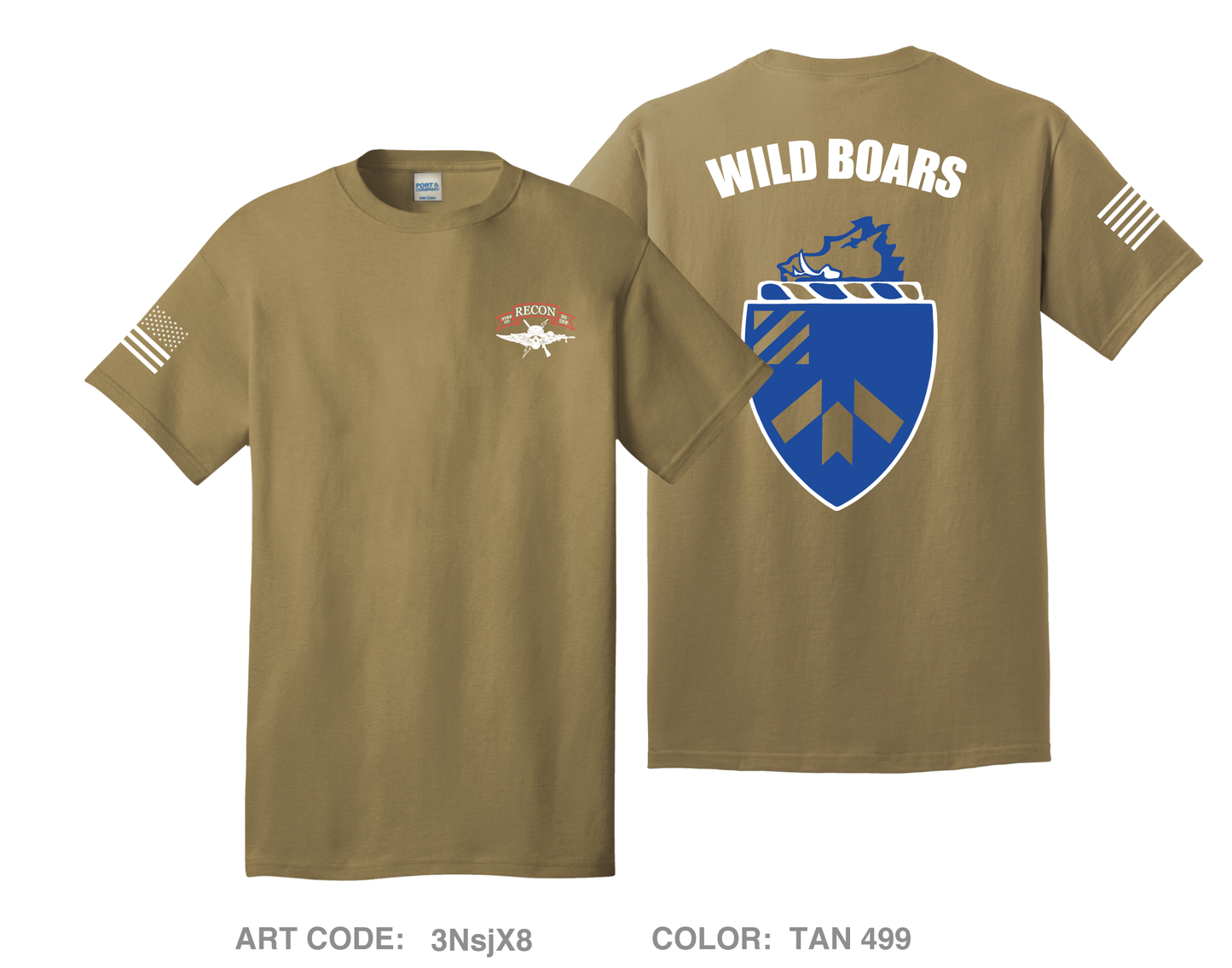 Scout PLT, 2-30 IN Comfort Unisex Cotton SS Tee - 3NsjX8
