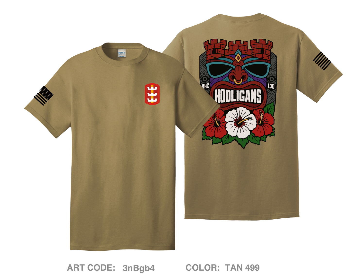 Hooligans Comfort Unisex Cotton SS Tee - 3nBgb4