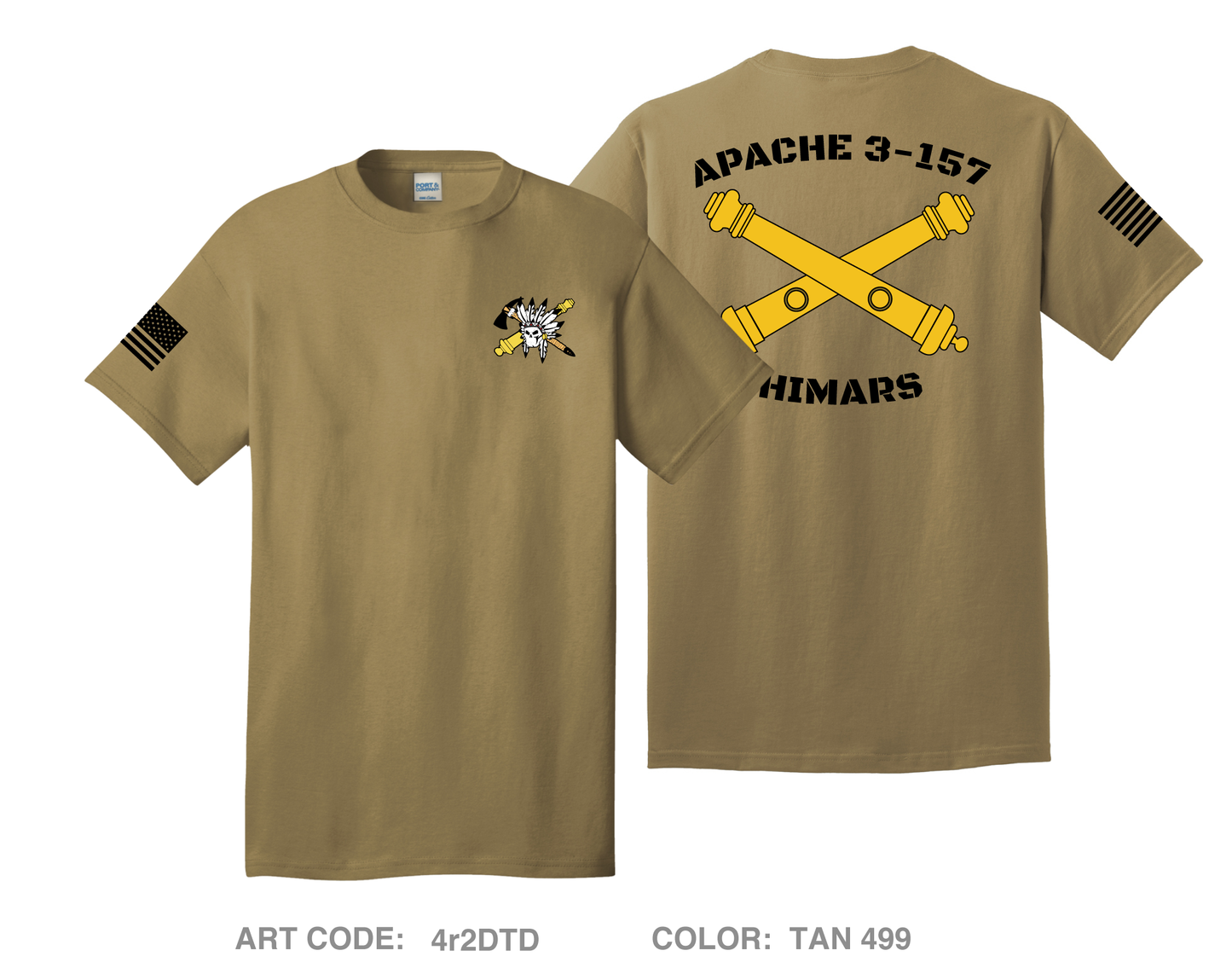 A 3-157 Comfort Unisex Cotton SS Tee - 4r2DTD