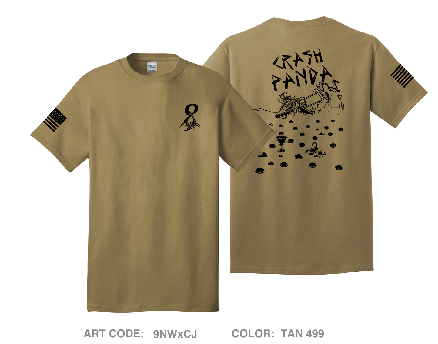Textron Systems Comfort Unisex Cotton SS Tee - 9NWxCJ